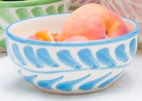 Juanita Turquoise Cereal Bowl
