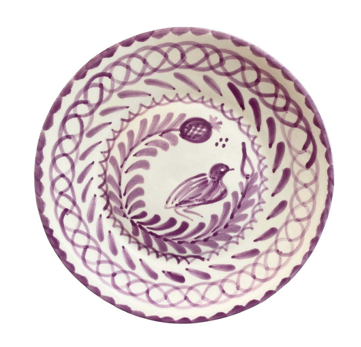 Paloma Purple Dinner Plate Helenita Home 8778